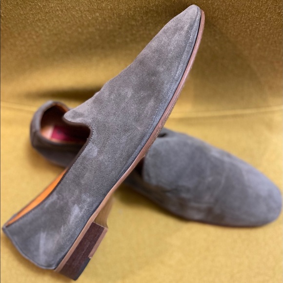 Overstate Moccasin Shoe - Size 12 Suede / Leather - Picture 2 of 9